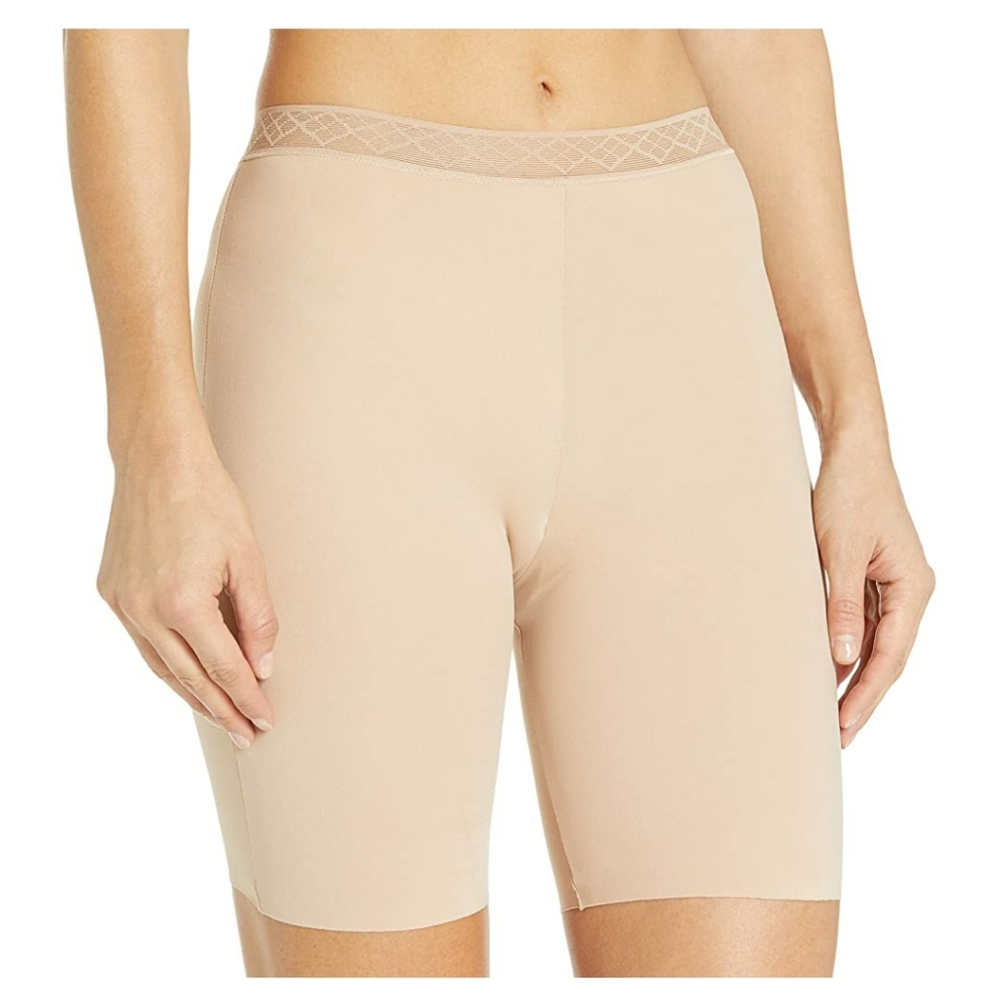 Vassarette Invisibly Smooth Slip Shorts L 7 NWT